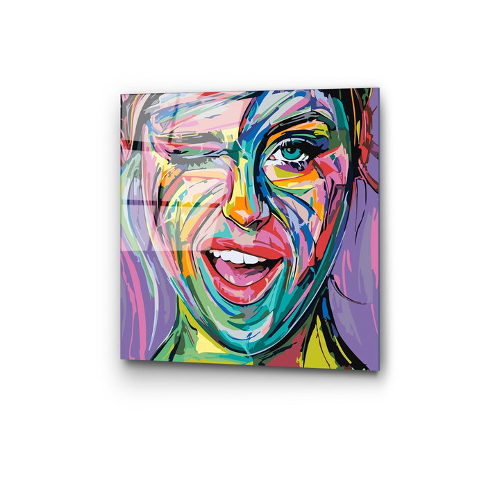 Wallity UV-845 Pintura decorativa de vidrio templado Multicolor 50 x 50 cm Wallity UV-845 Pintura decorativa de vidrio templado Multicolor 50 x 50 cm